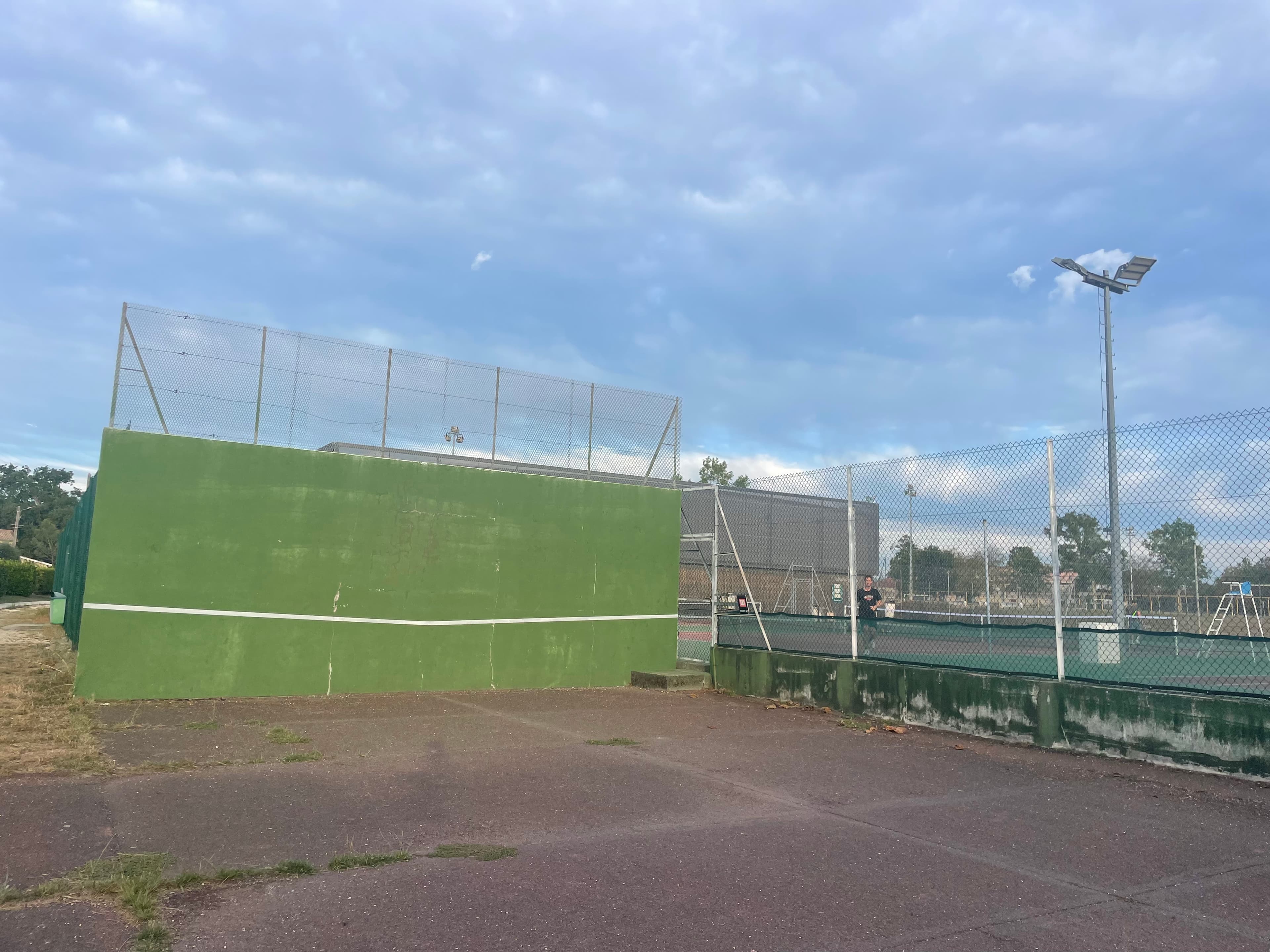 Mur d'entraînement