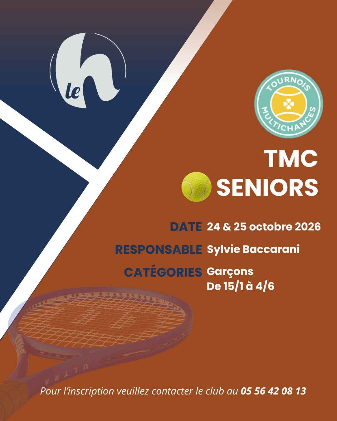 TMC — Séniors garçons 15/1 à 4/6
